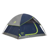 Coleman Sundome Tienda de campaña para 3 Personas, Verde y Azul Marino, Opciones de Color