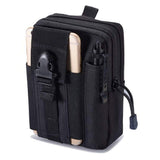SEEDARY Bolsa de Táctica de Sistema Molle,Bolsa Cintura Compacta Multi-fucional del Celular Monedero para Camping Escalada Senderismo al Aire Libre