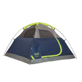 Coleman Sundome Tienda de campaña para 3 Personas, Verde y Azul Marino, Opciones de Color