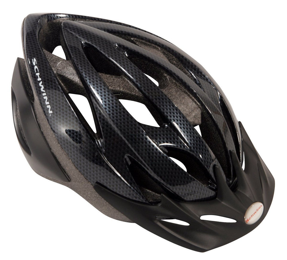Schwinn Thrasher Casco de Bicicleta, para Adultos, Negro y Gris