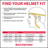 Schwinn Thrasher Casco de Bicicleta, para Adultos, Negro y Gris