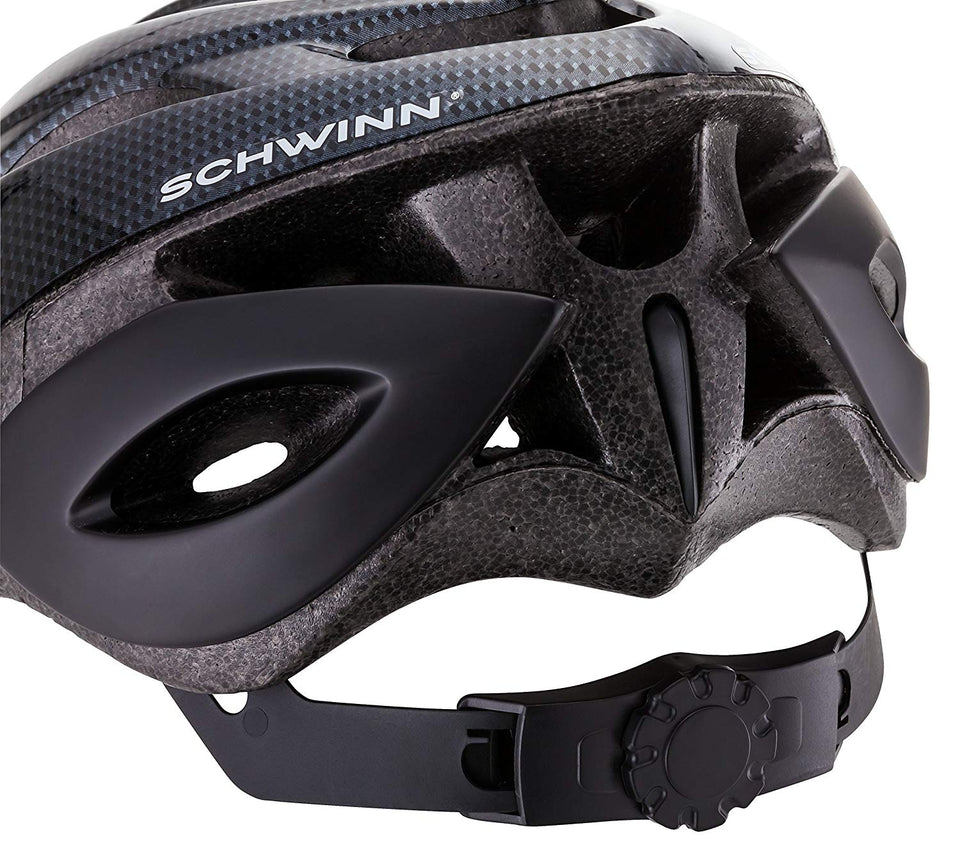 Schwinn Thrasher Casco de Bicicleta, para Adultos, Negro y Gris